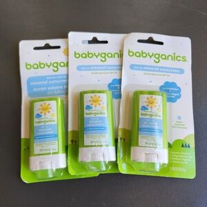 Bundle of THREE (3) - Babyganics Mineral Sunscreen Stick SPF 50 EXP Date 01/2025